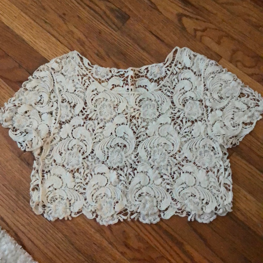 Lace Crop Top